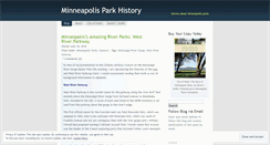 Desktop Screenshot of minneapolisparkhistory.com