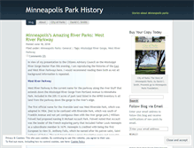 Tablet Screenshot of minneapolisparkhistory.com